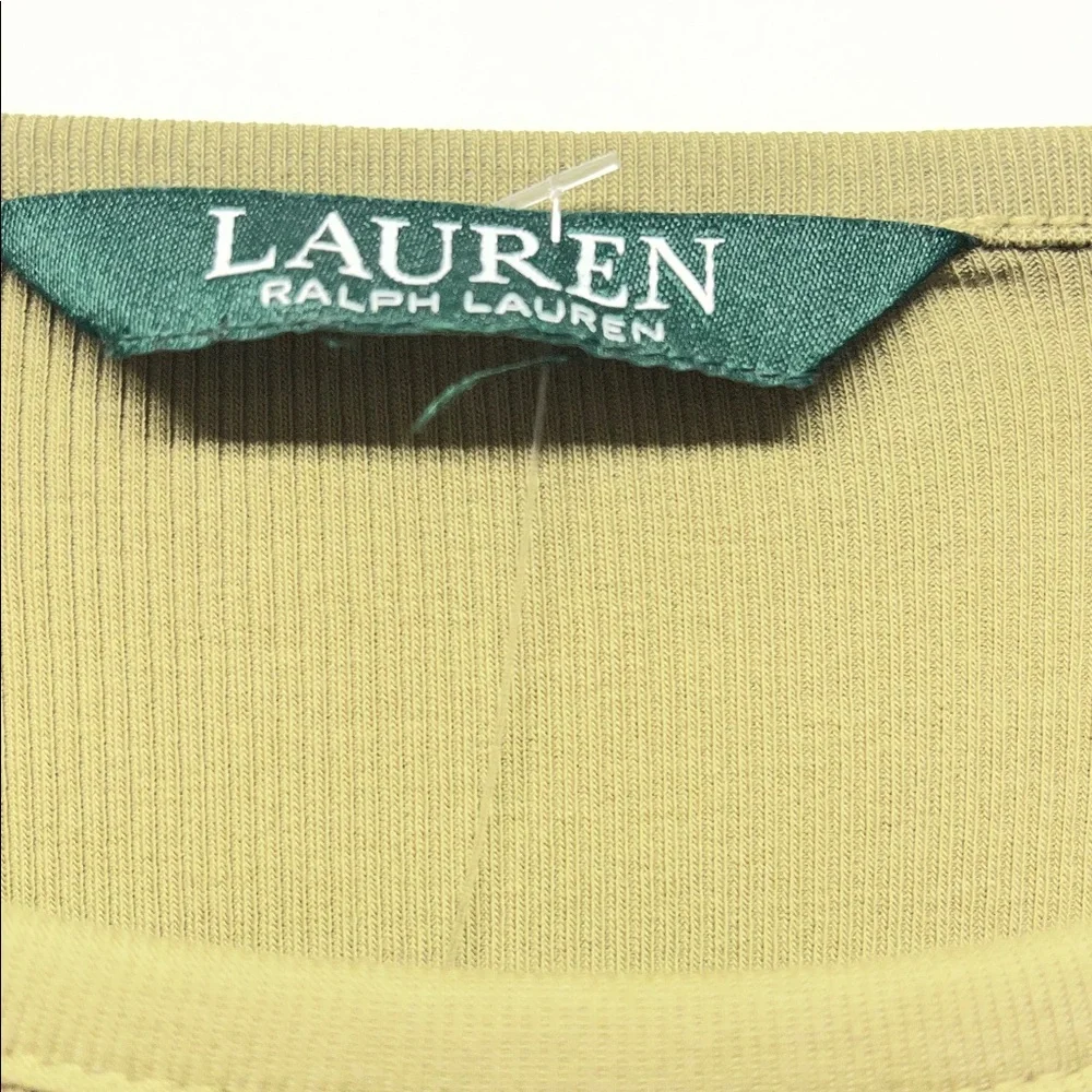 Ralph Lauren Olive Long Sleeve Top - Picture 2 of 10